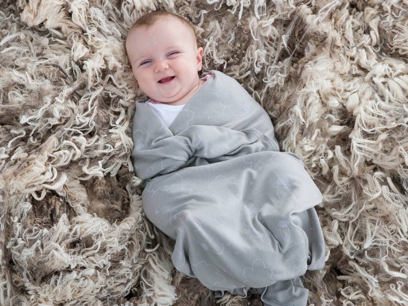 baby wrap blankets  100% pure Australian Merino wool -Love Merino