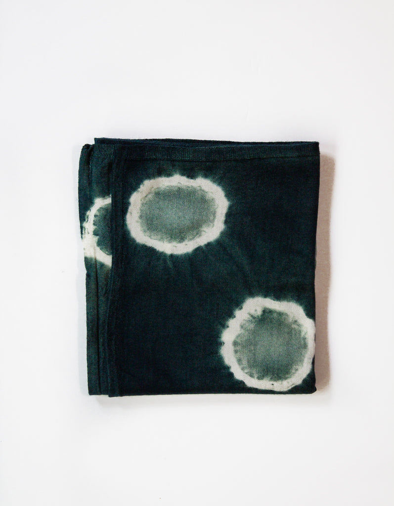 Forest Green River Pebbles Scarf