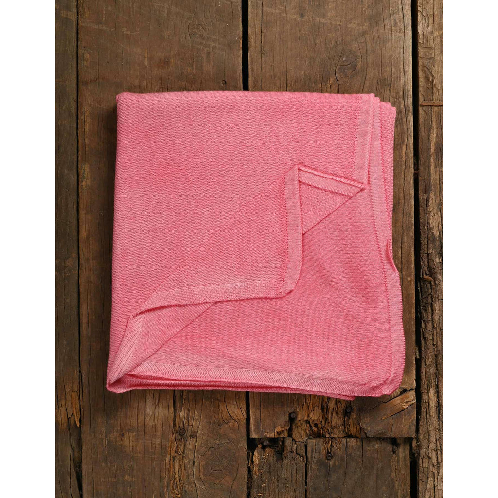 Petal Pink Classic merino wool Scarf