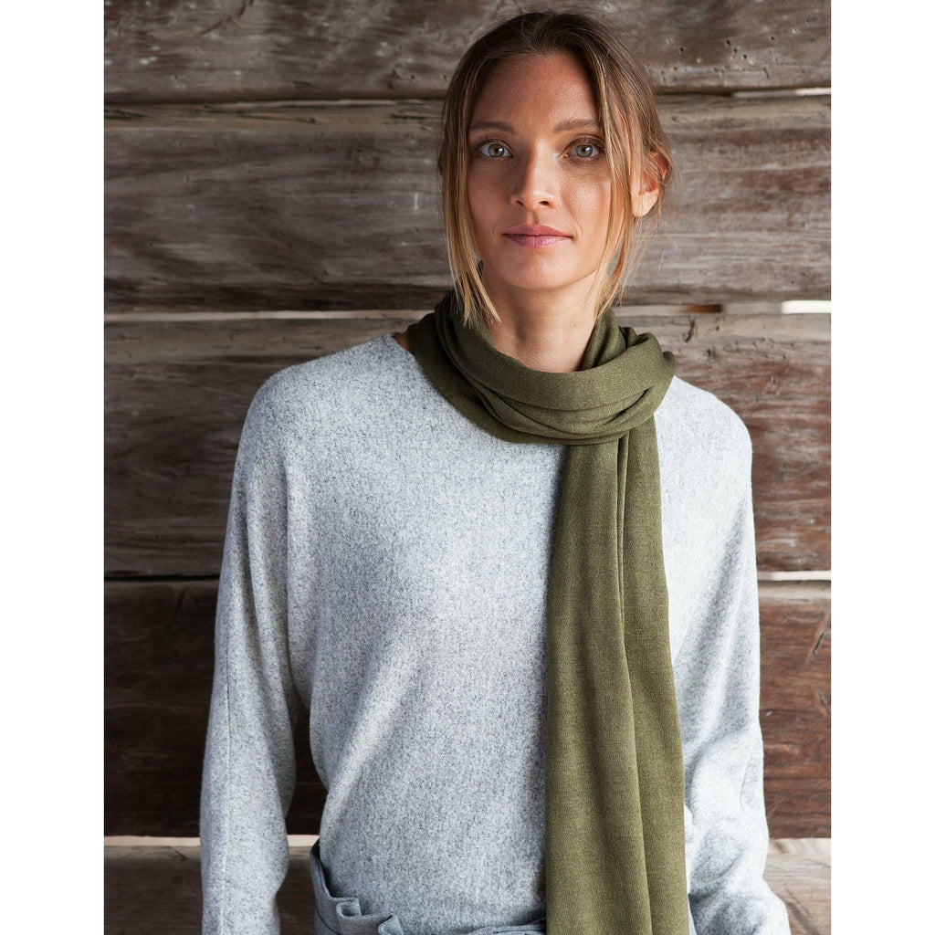 Gum Leaf Green Classic Scarf