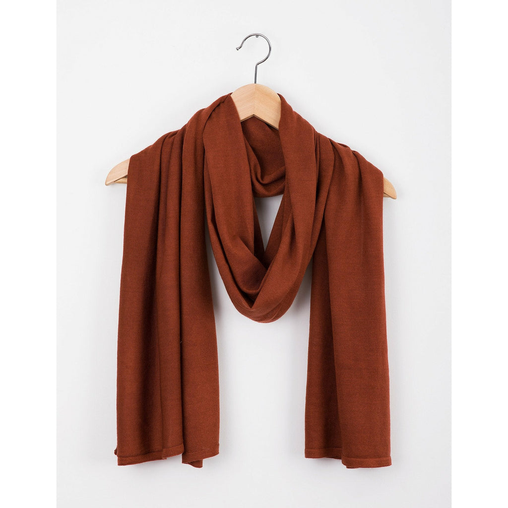 Burnt Orange Classic Scarf