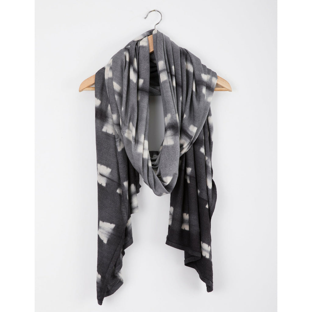 Stormy Grey Kangaroo Paw Scarf