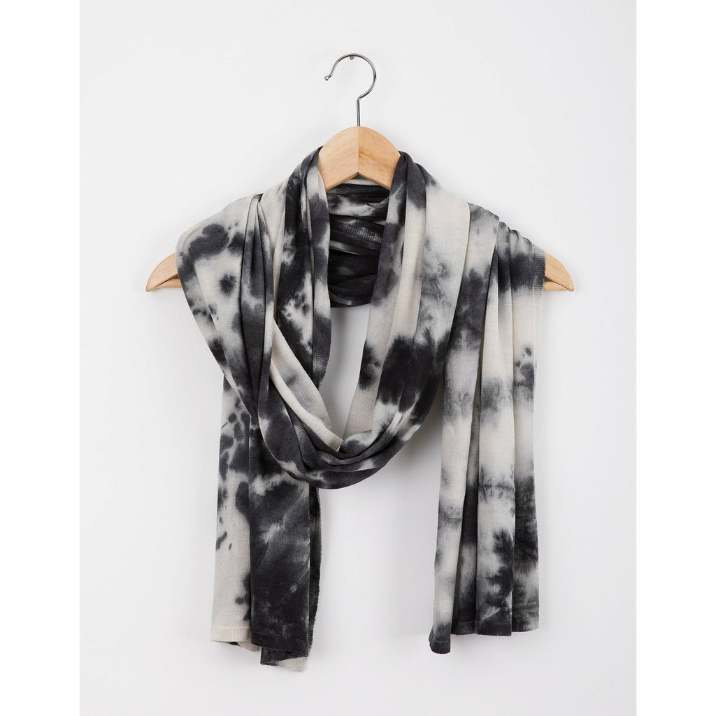 Raven Black Magpie Scarf